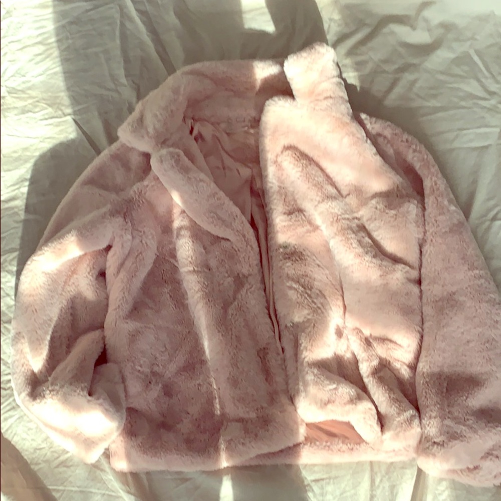 Fluffy coat